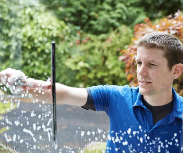 Commercial storefront window cleaning in Airway Heights, WA